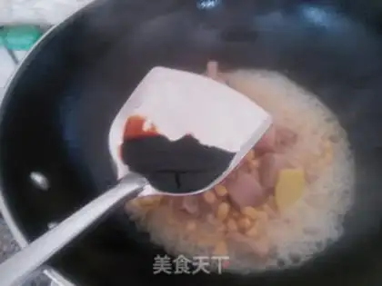 Make Soybeans with pigtails step 6