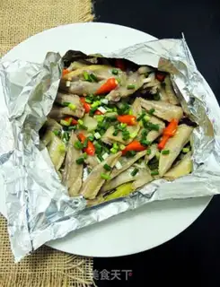 Make Tin paper and chicken wings step 7