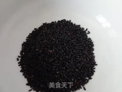 Make Black sesame rice step 0