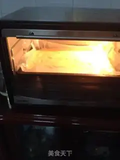 Make Blueberry pumpkin roll step 6