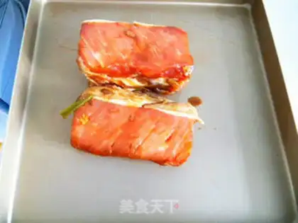 Make Honey sauce and roast meat step 4