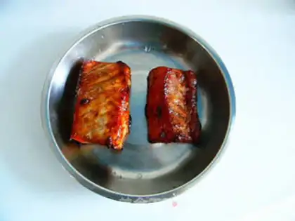Make Honey sauce and roast meat step 6