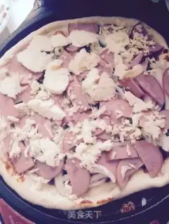 Make Pancake pizza step 4