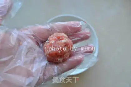 Make Steam rice round step 5