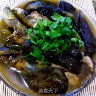 Make Wild catfish eggplant step 7