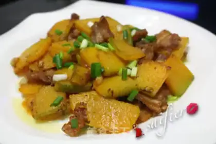 Make Pumpkin chips step 6