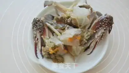 Make Crab carrots step 1