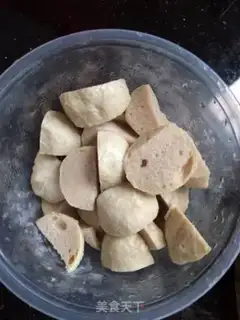 Make Potatohead meatballs step 1