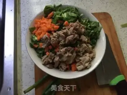 Make Baby vegetable porridge step 1