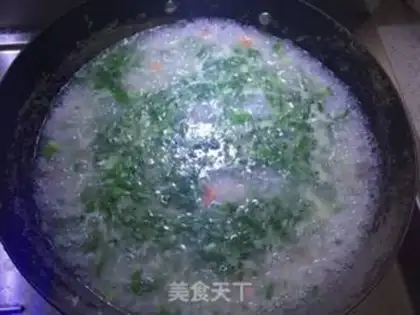 Make Baby vegetable porridge step 2