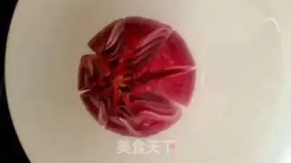Make Onion flowers step 3