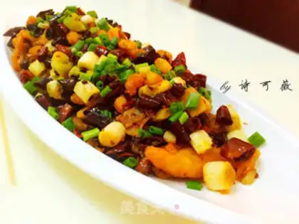 Make Spicy fish step 20
