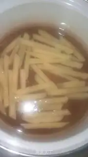 Make French fries step 1
