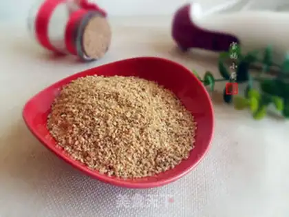 Make Homemade sesame shredding step 7