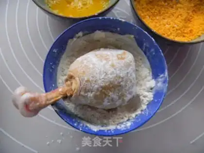 Make Gold chicken leg step 5