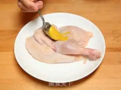 Make ♪ Spring chicken and red wild berry ♪ step 2