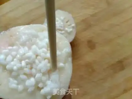 Make Red sugar rice step 2