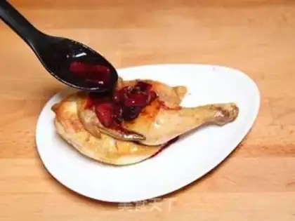Make ♪ Spring chicken and red wild berry ♪ step 8