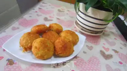 Make Shaanxi eats fried cake step 6