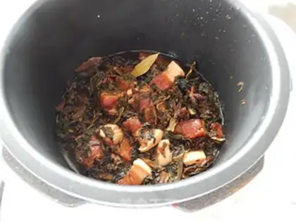 Make Plum-crunch step 5