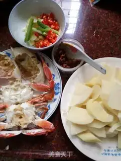 Make Spicy crab step 0
