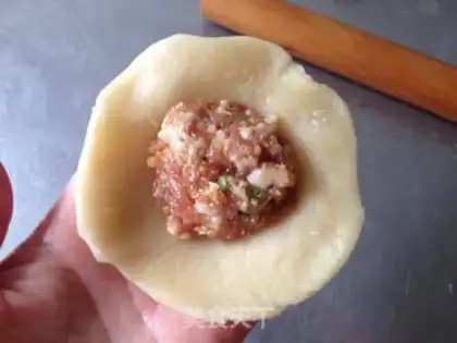 Make Fresh meat mooncake step 15