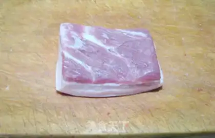 Make Plum chow step 1