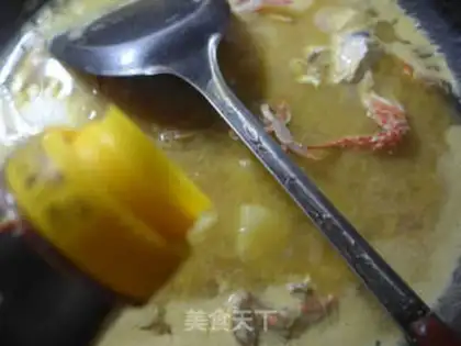 Make Crab potato soup step 6
