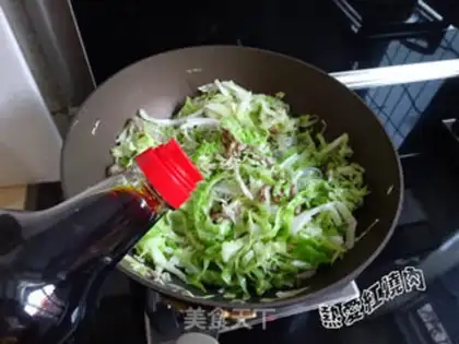 Make A cabbage and a fan step 8