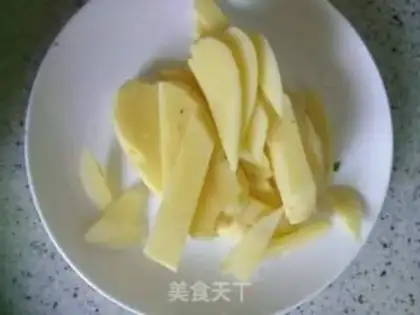 Make Cream heart potatoes step 1