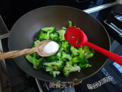 Make Clear the broccoli step 6
