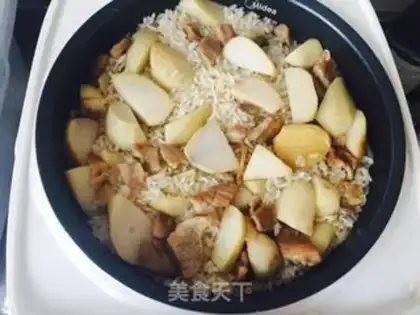 Make Potato rice step 10