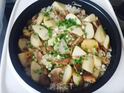 Make Potato rice step 11