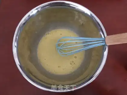 Make Heart-shaped blueberry cake step 2