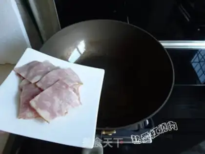 Make Bacon fried dolls step 2