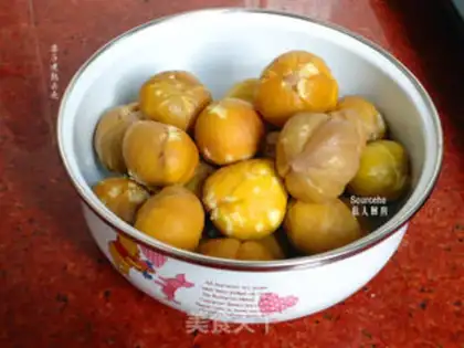 Make Chestnut ice cream mooncake step 0
