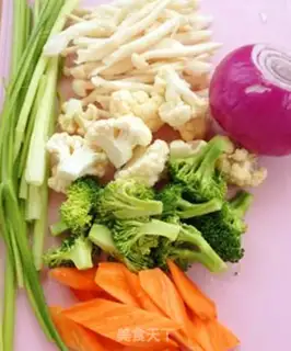 Make Cream Cow rice step 0