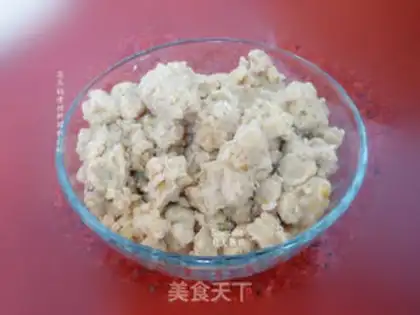 Make Chestnut ice cream mooncake step 1