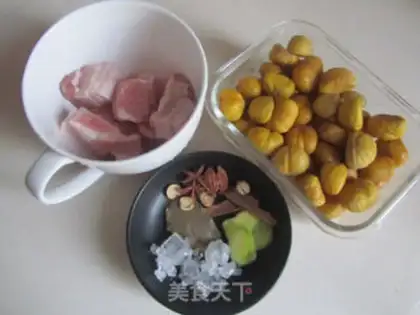 Make Chestnut red meat step 2