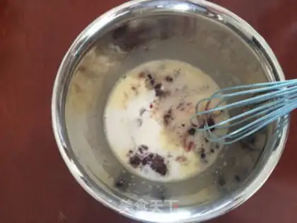 Make Heart-shaped blueberry cake step 6