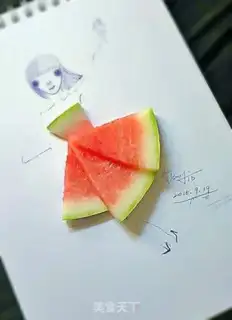 Make Watermelon Girls step 4