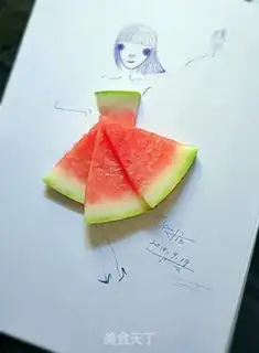 Make Watermelon Girls step 5