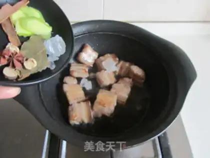 Make Chestnut red meat step 4