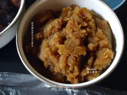 Make Chestnut ice cream mooncake step 4