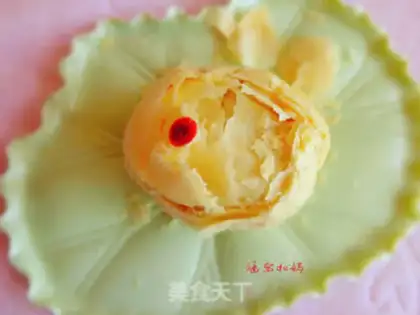 Make Fresh meat mooncake step 24