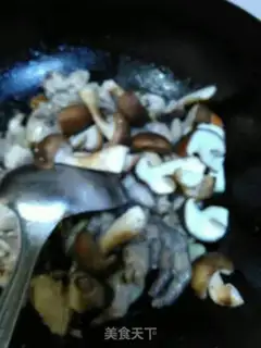 Make Chicken stew mushrooms step 6