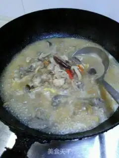 Make Chicken stew mushrooms step 8