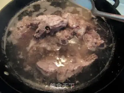 Make The cobblebone soup step 1