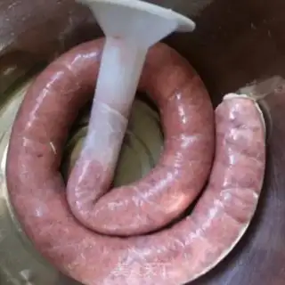 Make Homemade garlic sausage step 6