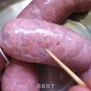 Make Homemade garlic sausage step 7